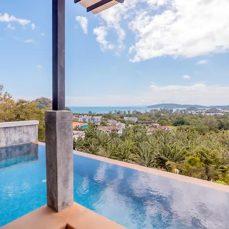 Sea & Mountain View Private Pool Villa At Aonang Beach Krabi Exterior photo